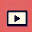 Icon representing video content.